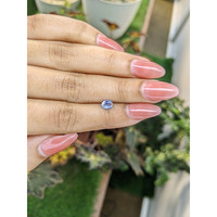 0.53 Ct. Blue Sapphire from Ceylon (Sri Lanka) Life Style