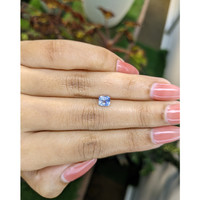 0.85 Ct. Bi Color Sapphire from Ceylon (Sri Lanka) Life Style