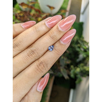 0.63 Ct. Bi Color Sapphire from Ceylon (Sri Lanka) Life Style