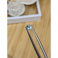 0.44 Ct. Greenish Blue Sapphire from Ceylon (Sri Lanka) Life Style