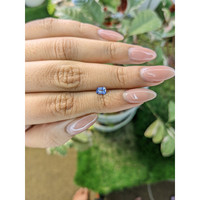 0.44 Ct. Blue Sapphire from Ceylon (Sri Lanka) Life Style