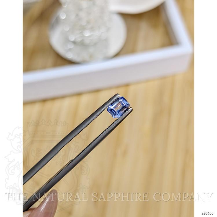 0.44 Ct. Blue Sapphire from Ceylon (Sri Lanka)