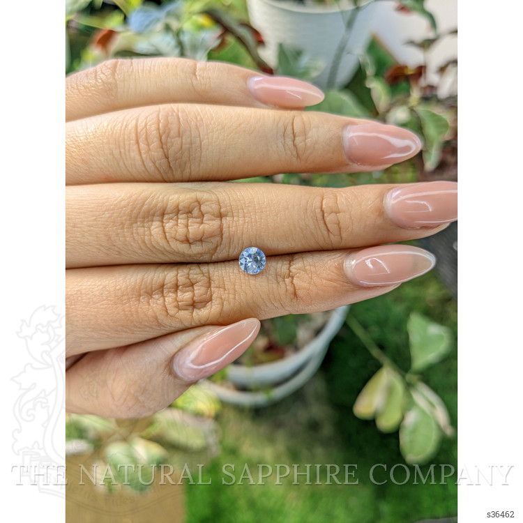 0.63 Ct. Bi Color Sapphire from Ceylon (Sri Lanka)