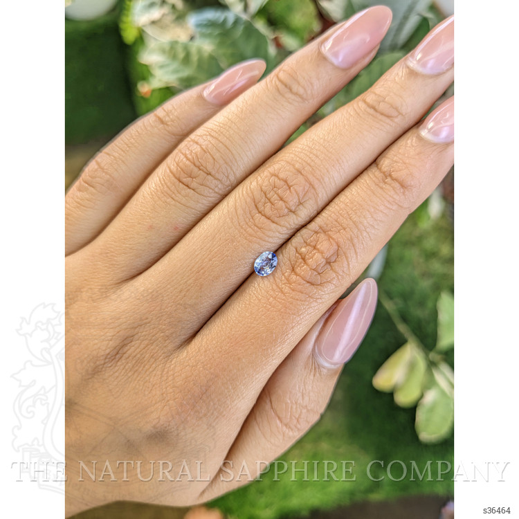 0.34 Ct. Bi Color / Parti Sapphire from Ceylon (Sri Lanka)
