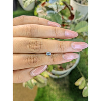 0.45 Ct. Bi Color / Parti Sapphire from Ceylon (Sri Lanka) Life Style