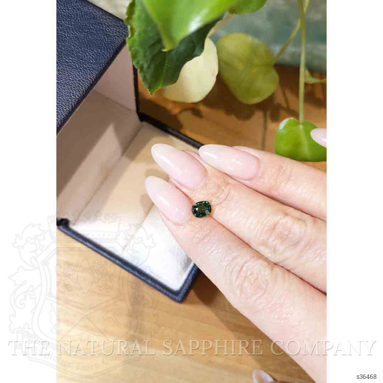 1.00 Ct. Green Sapphire from Madagascar