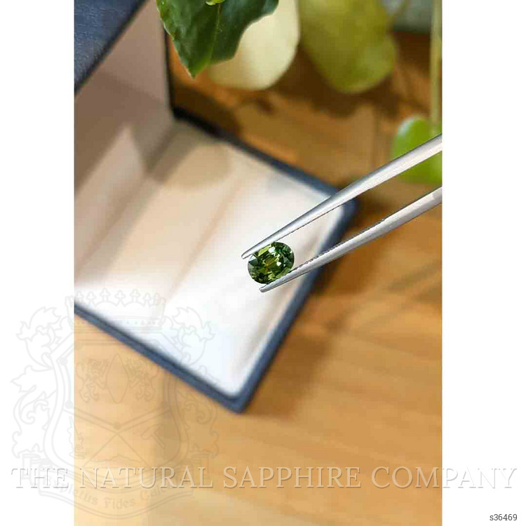 0.94 Ct. Green Sapphire from Madagascar