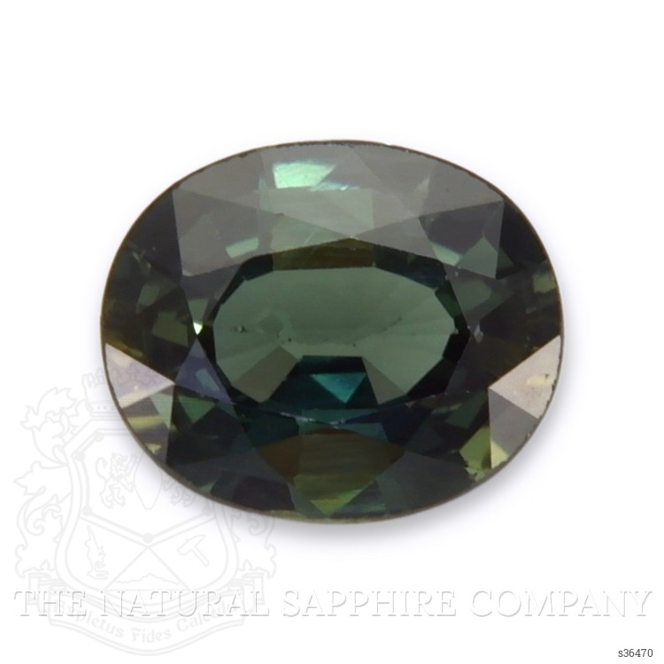 0.91 Ct. Bluish Green Sapphire from Thailand