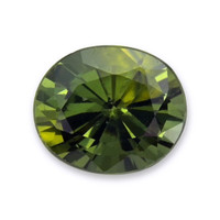 0.63 Ct. Green Sapphire from Thailand Video
