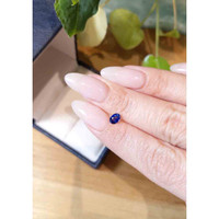0.46 Ct. Blue Sapphire from Ceylon (Sri Lanka) Life Style