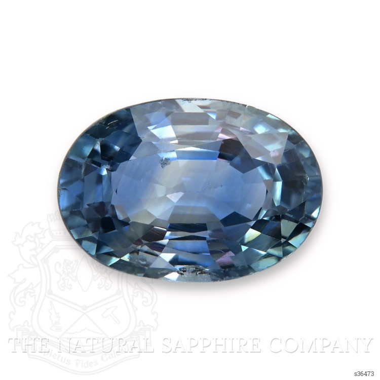 1.81 Ct. Greenish Blue Sapphire from Ceylon (Sri Lanka)