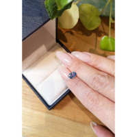 1.81 Ct. Greenish Blue Sapphire from Ceylon (Sri Lanka) Life Style