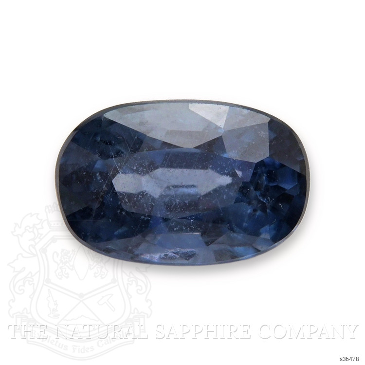 1.61 Ct. Greyish Blue Sapphire from Ceylon (Sri Lanka)
