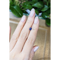 0.65 Ct. Blue Sapphire from Ceylon (Sri Lanka) Life Style
