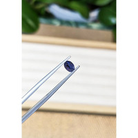 0.65 Ct. Blue Sapphire from Ceylon (Sri Lanka) Life Style