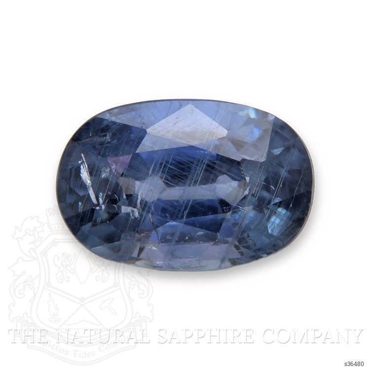 1.75 Ct. Greyish Blue Sapphire from Ceylon (Sri Lanka)