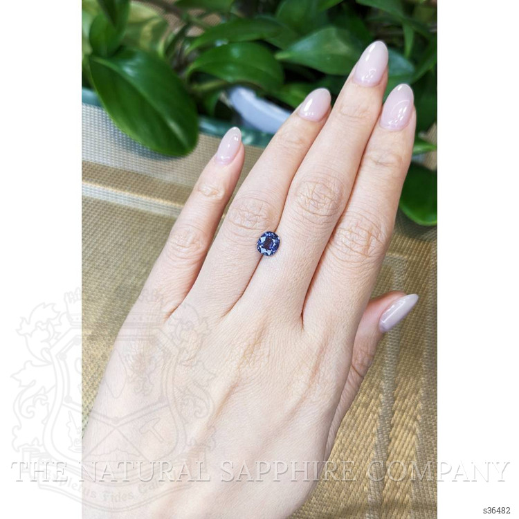 1.41 Ct. Blue Sapphire from Ceylon (Sri Lanka)