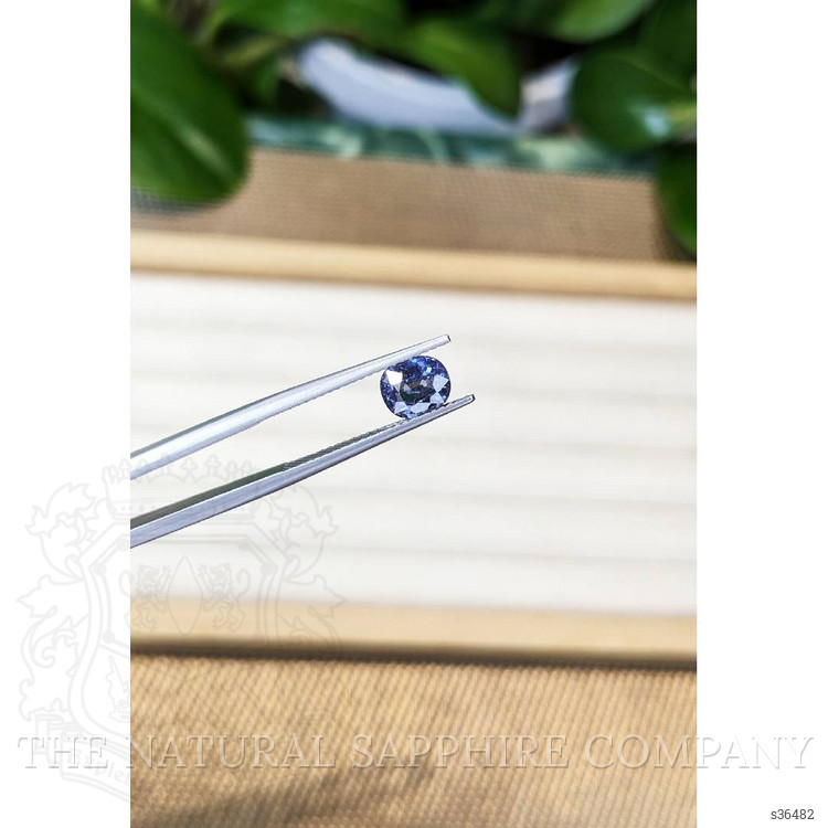 1.41 Ct. Blue Sapphire from Ceylon (Sri Lanka)