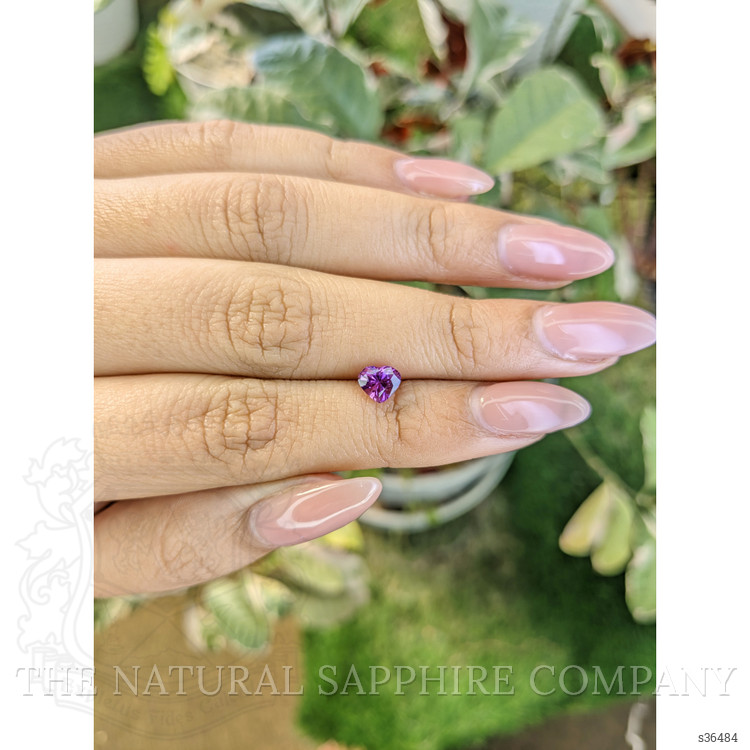 1.02 Ct. Pinkish Purple Sapphire from Ceylon (Sri Lanka)