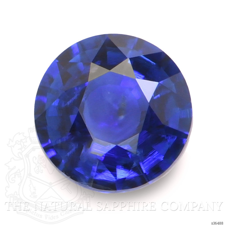 0.66 Ct. Blue Sapphire from Ceylon (Sri Lanka)