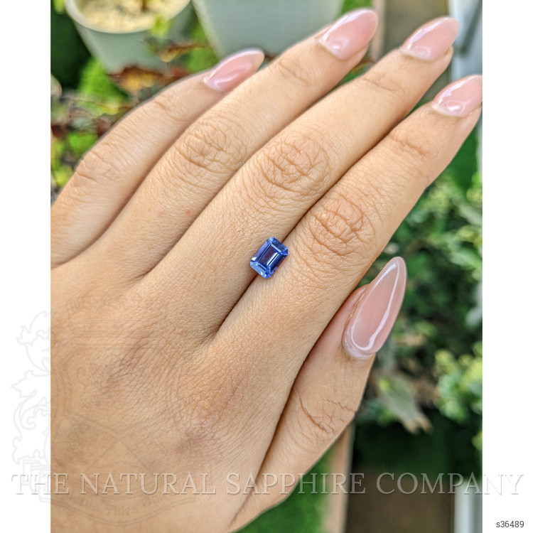 1.25 Ct. Blue Sapphire from Ceylon (Sri Lanka)