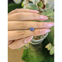 1.25 Ct. Blue Sapphire from Ceylon (Sri Lanka) Life Style