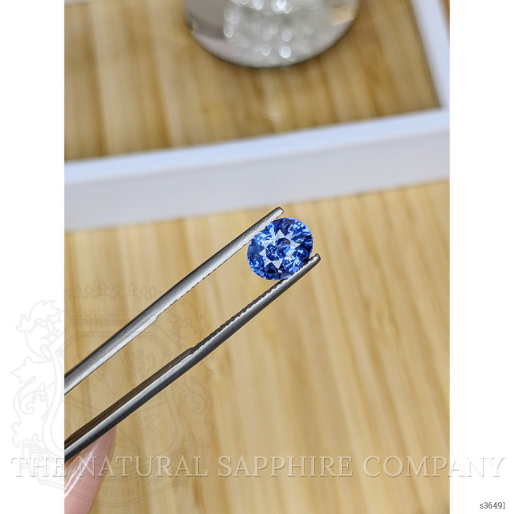 2.20 Ct. Blue Sapphire from Ceylon (Sri Lanka)