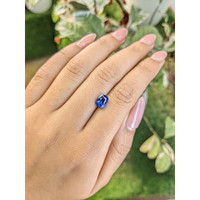 2.05 Ct. Blue Sapphire from Ceylon (Sri Lanka) Life Style
