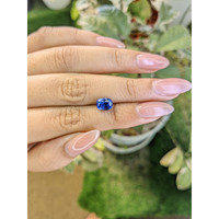2.05 Ct. Blue Sapphire from Ceylon (Sri Lanka) Life Style