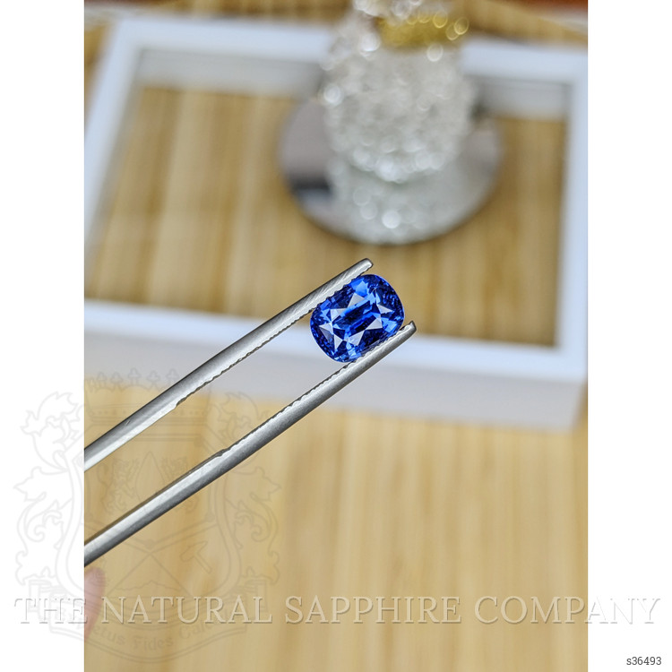 2.05 Ct. Blue Sapphire from Ceylon (Sri Lanka)