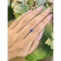 0.80 Ct. Blue Sapphire from Ceylon (Sri Lanka) Life Style