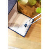 0.98 Ct. Blue Sapphire from Ceylon (Sri Lanka) Life Style