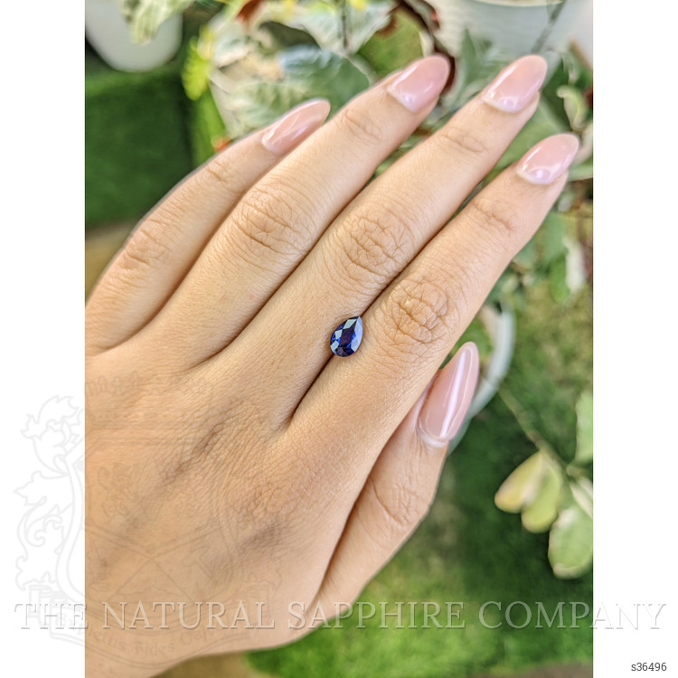 1.15 Ct. Blue Sapphire from Ceylon (Sri Lanka)