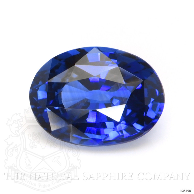 3.08 Ct. Blue Sapphire from Ceylon (Sri Lanka)