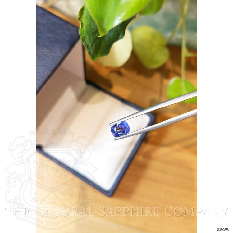 1.53 Ct. Blue Sapphire from Ceylon (Sri Lanka)