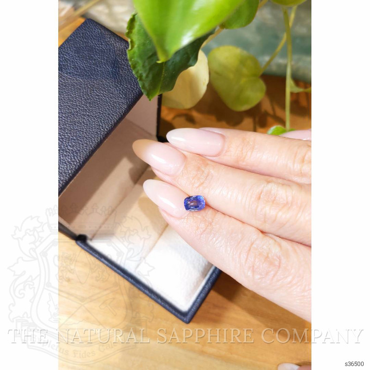 1.53 Ct. Blue Sapphire from Ceylon (Sri Lanka)