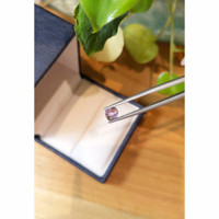 1.10 Ct. Pinkish Purple Sapphire from Ceylon (Sri Lanka) Life Style