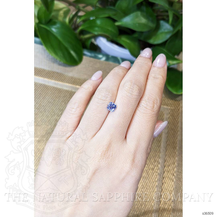 1.18 Ct. Blue Sapphire from Ceylon (Sri Lanka)