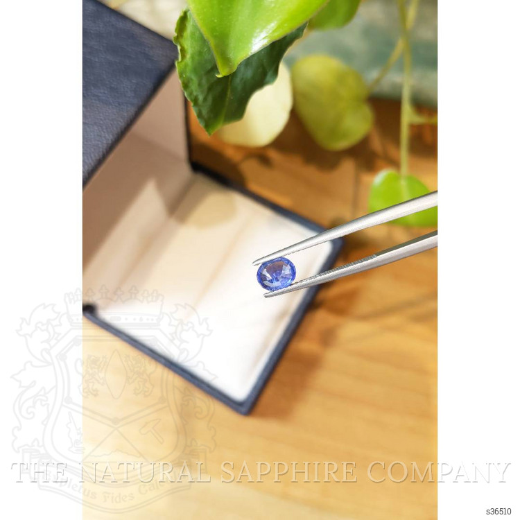 1.23 Ct. Blue Sapphire from Ceylon (Sri Lanka)