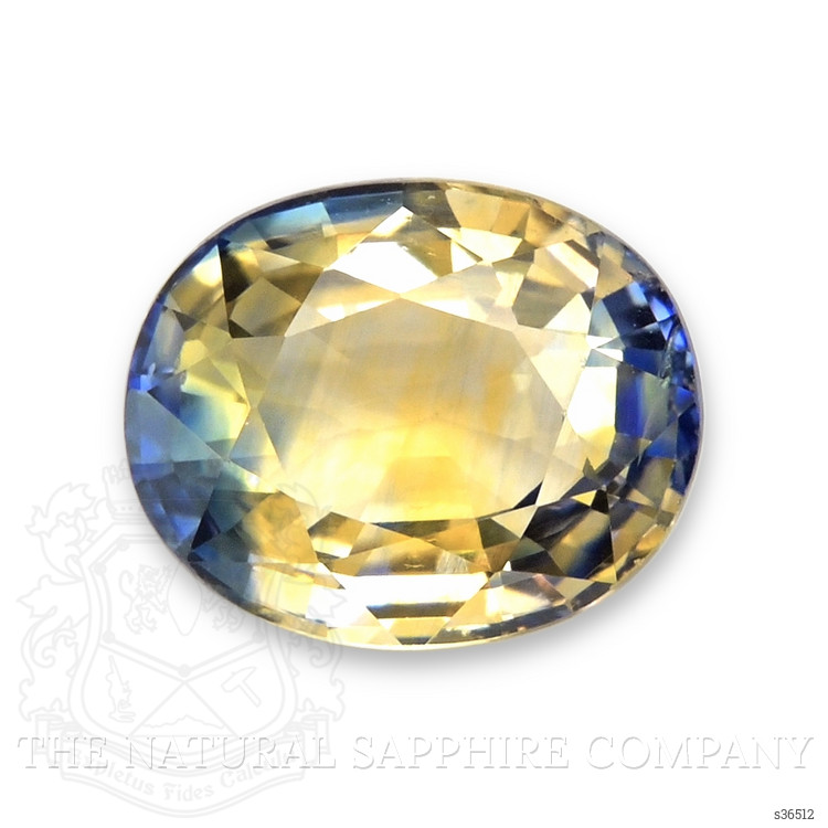 1.08 Ct. Bi Color / Parti Sapphire from Ceylon (Sri Lanka)