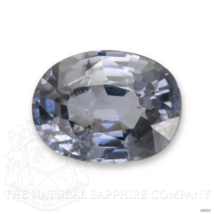 1.12 Ct. Greyish Blue Sapphire from Ceylon (Sri Lanka)