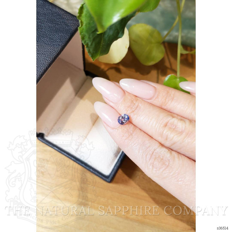 1.31 Ct. Blue Sapphire from Ceylon (Sri Lanka)