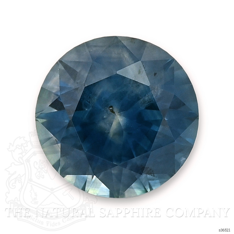 1.75 Ct. Greenish Blue Sapphire from Montana