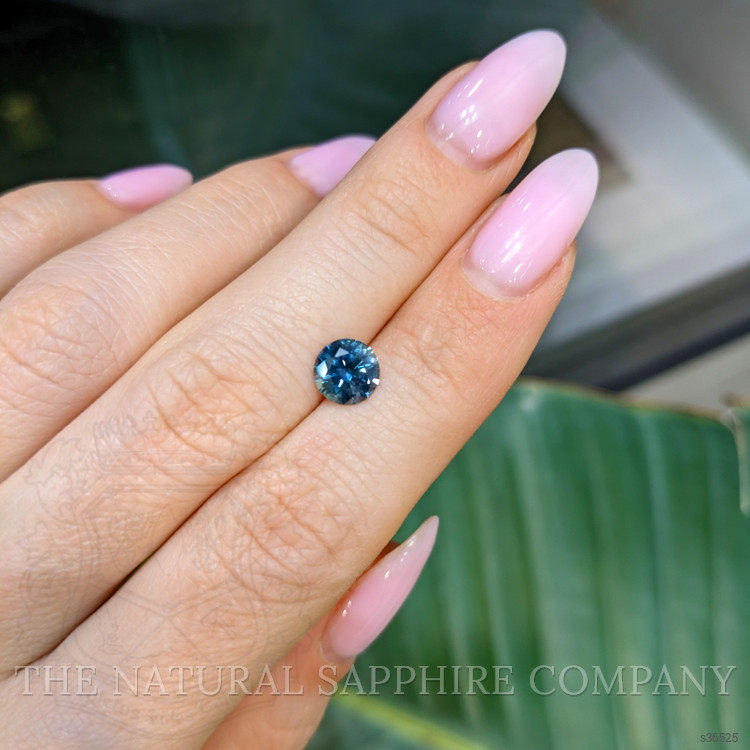 1.41 Ct. Bluish Green Sapphire from Montana