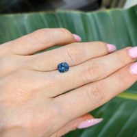 1.31 Ct. Greenish Blue Sapphire from Montana Life Style
