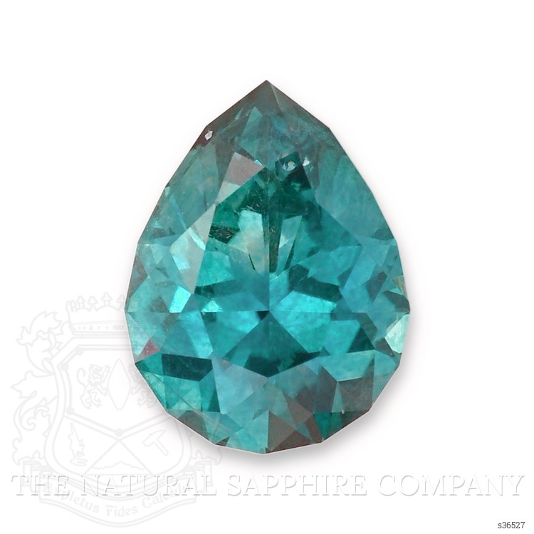 1.72 Ct. Greenish Blue Sapphire from Montana