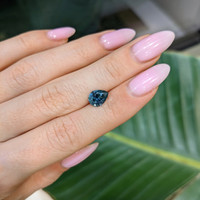 1.72 Ct. Greenish Blue Sapphire from Montana Life Style