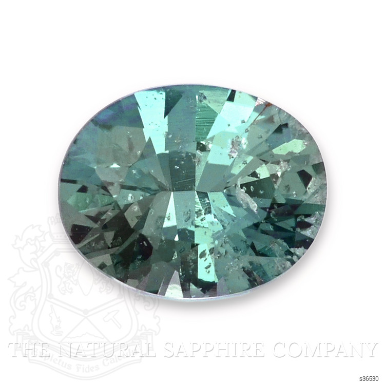 3.05 Ct. Bluish Green Sapphire from Madagascar