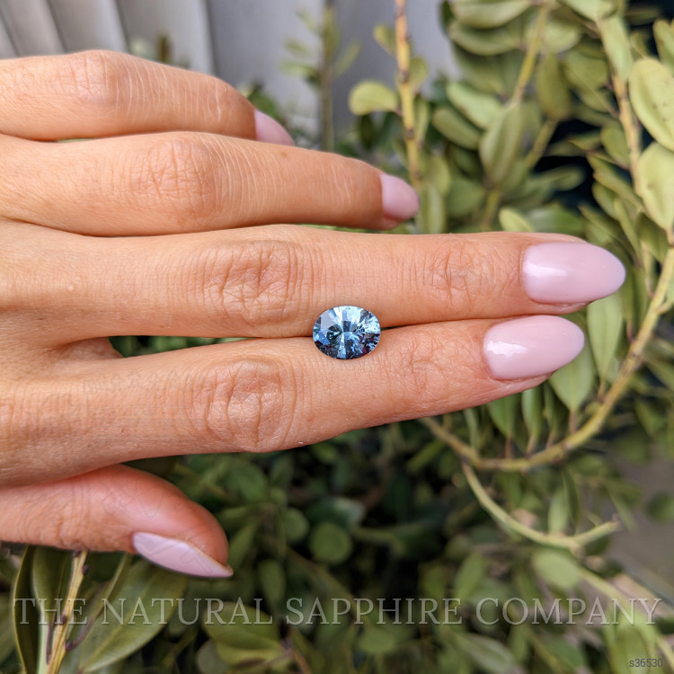 3.05 Ct. Bluish Green Sapphire from Madagascar