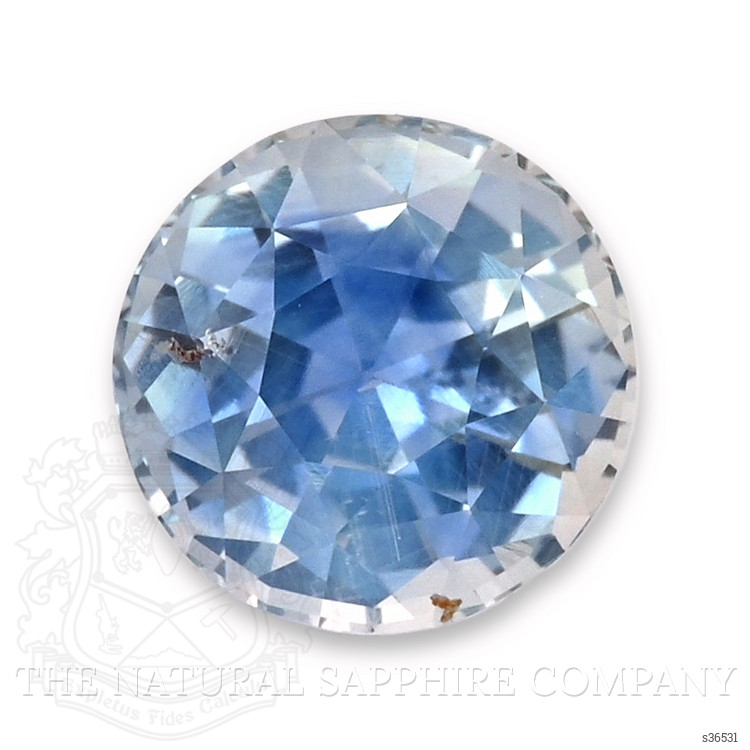 3.05 Ct. Greyish Blue Sapphire from Ceylon (Sri Lanka)